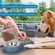 thumbnail image 4 of Comedero lento para perros, cuencos de agua y comida para perros, cuencos de acero inoxidable, antideslizantes, platos para cachorros y gatitos para mascotas pequeñas y medianas, 4 of 4