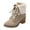 Beige, variant on UngA Womens Fashion Boots Mid Calf Boots for Women Chunky Block Heel Pull On Boots Round Toe Low Heel Trendy Stylish Riding Boots Yellow,8.5
