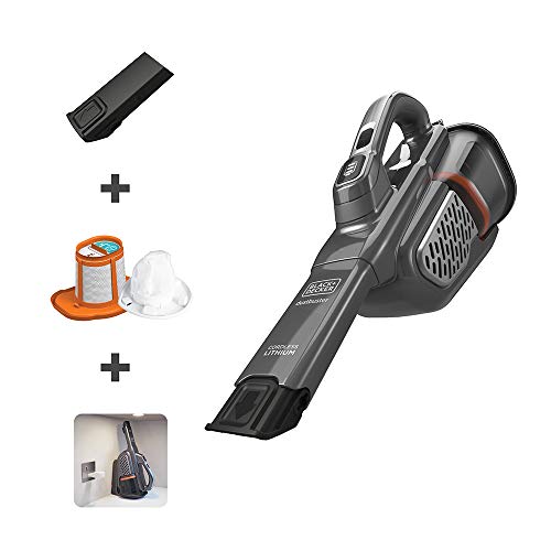 BLACK+DECKER dusbuster Handheld Vacuum, Cordless, Gray (HHVK415B01