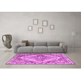 thumbnail image 3 of Ahgly Company Indoor Rectangle Persian Purple Traditional Area Rugs, 6' x 9', 3 of 4