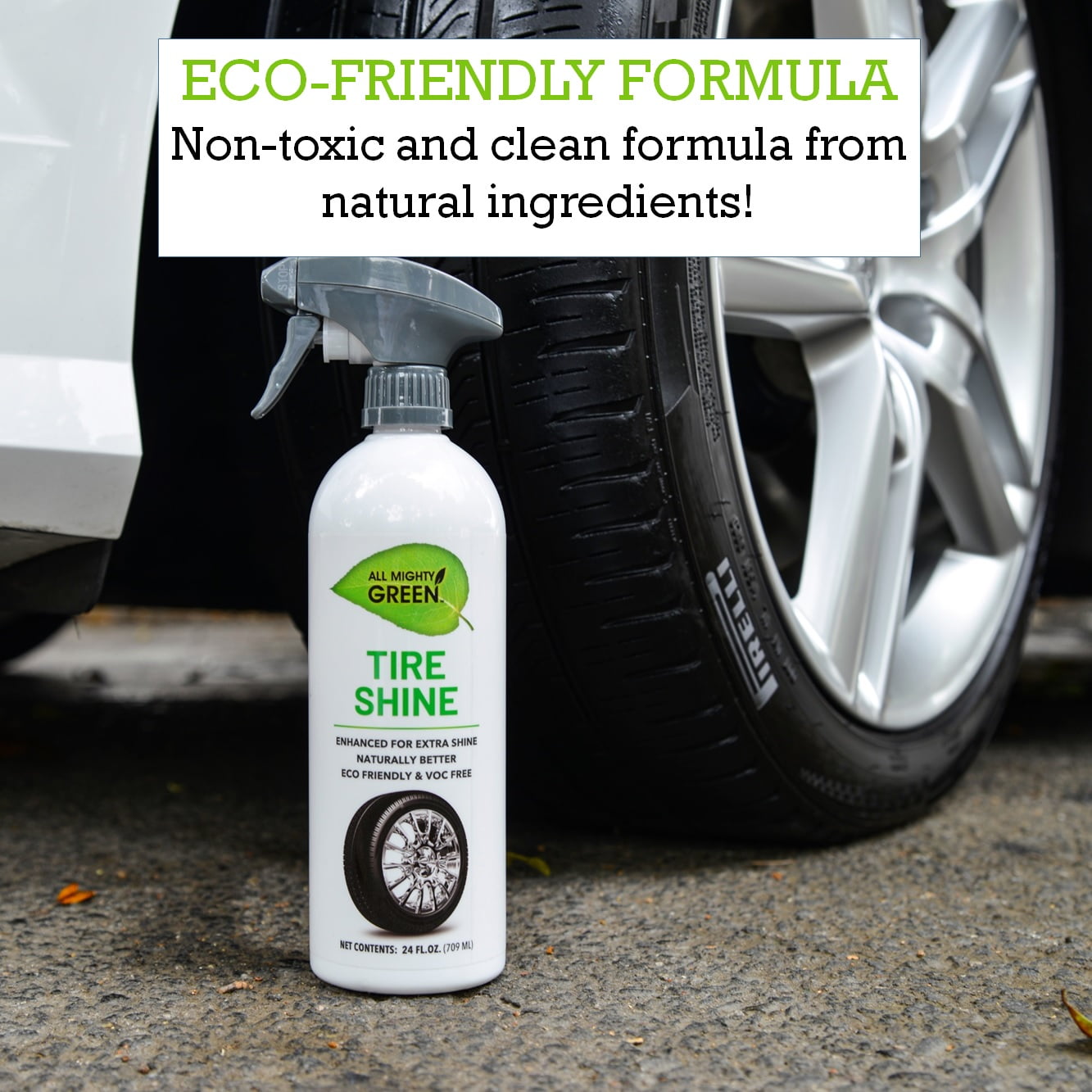 All Mighty Green Auto Cleaner Detailing Supplies, Eco-Friendly