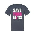 thumbnail image 2 of Save Your Awareness Men's Graphic T-Shirt, Vintage Heather Blue, 5XL, 2 of 3