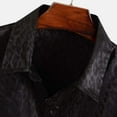 thumbnail image 4 of RUTAYY Men's Shirts Leopard Print Loose Casual Short Sleeve Turndown Collar Comfortable Indoor Outdoor Activities Fashion Vacation Blouse, 4 of 6