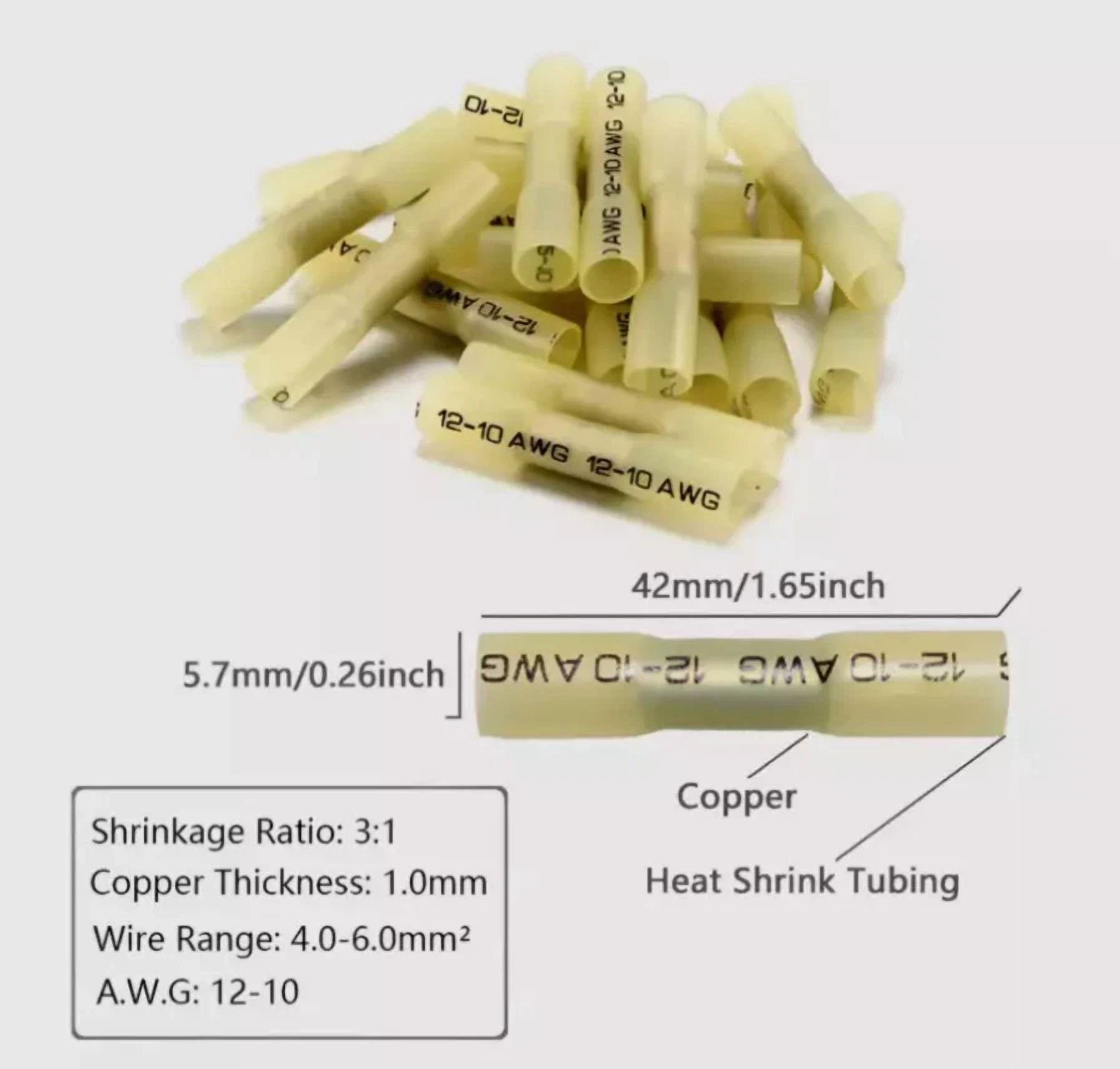 200X Assortment Heat Shrink Wire Connectors Electrical Terminals Crimp Seal Us