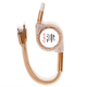 thumbnail image 1 of Tsu Japaness nombre de ciudad sol rojo bandera Cable de carga telescópico múltiples USB tres en uno, 1 of 3