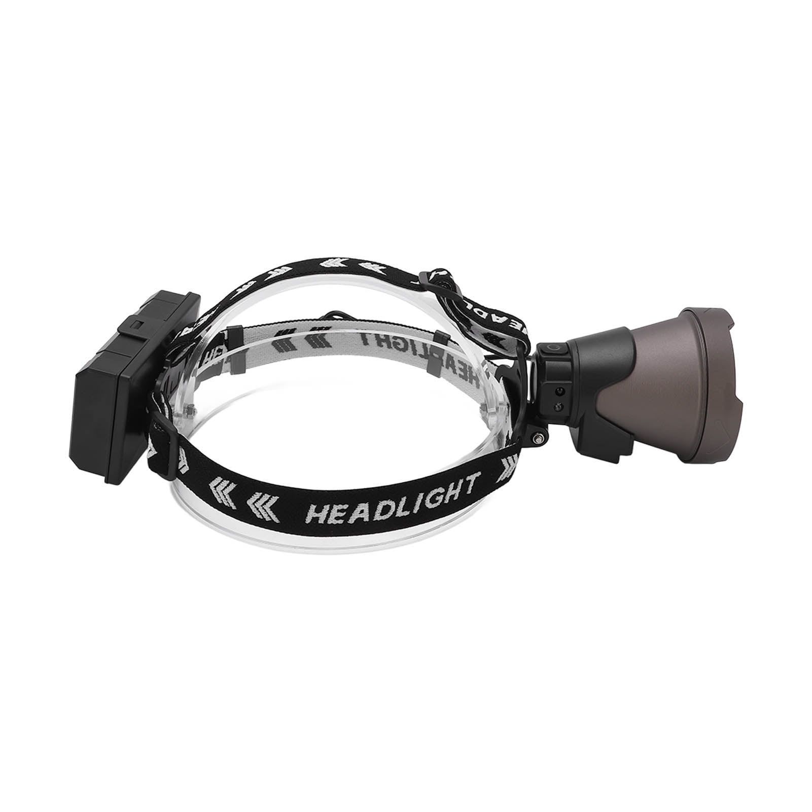 Head Flashlight, Portable Waterproof  USB Rechargeable Headlamp Powerful  For Fishing