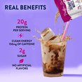 thumbnail image 5 of Jordan’s Skinny Mixes Proffee Stix Toasted Marshmallow Protein Coffee Mix, 6 Count, 5 of 6