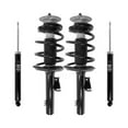 thumbnail image 1 of Transit Auto Front Rear Complete Suspension Shocks Strut and Coil Spring Mount Assemblies Kit for Car 2004-2010 BMW X3 - Left Right Side (Driver Passenger) K78M-100253, 1 of 2