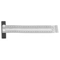 thumbnail image 3 of Wchiuoe Carpenter Mark T Rule,Woodworking Scrbing T Rules,Woodworking Scribing T Rules Accuracy Marking Positioning Scribing T Ruler for Woodworking Measuring Decoration Design, 3 of 8