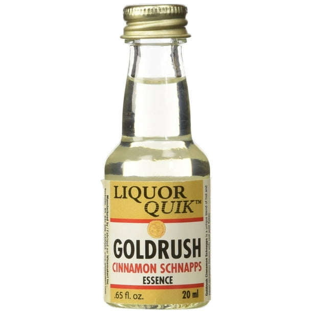 Goldrush Cinnamon Schnapps Liquor Quik Essence