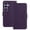 Purple, variant on Allytechgroup Case for Samsung Galaxy S25 with Credit Card Slot, Slim Luxury PU Rugged Non-Slip Grip Shockproof Bumper Full Body Protective Cover Men Women Phone Case for Samsung Galaxy S25, Red