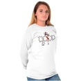 thumbnail image 3 of Santa Betty Boop Christmas Lights Women Plus Size Long Sleeve Tee Brisco Brands 3X, 3 of 5