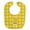 Yellow, variant on Ice Pop Popsicle Face Gingham Baby Bib