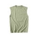 thumbnail image 1 of pstuiky Camisetas sin mangas, Camiseta deportiva de verano informal de color liso sin mangas y cuello redondo para hombre Tops elegantes para mujer xxxxl, 1 of 2