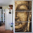 thumbnail image 4 of 3 Piezas de de Pared al , Pintura de Serie para Decoración , oficinas, Galería, Bar 5 Buda (juego de 3 piezas) Soledad Pintura de pared, 4 of 6