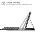 thumbnail image 4 of Fintie Keyboard Case for Samsung Galaxy Tab A7 10.4 2022/2020 Model (SM-T500/T503/T505/T507/T509), Slim Lightweight Stand Cover with Magnetically Detachable Wireless Bluetooth Keyboard, Black, 4 of 7
