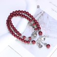 thumbnail image 1 of Accesorios envueltos doble estilo étnico pulsera de cerámica pulsera de cuentas mujer alto sentido, 1 of 6