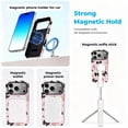 thumbnail image 4 of SKLYDDI Funda para iPhone 13 Pro Max Floral Rosa con Diseño y Compatible con MagSafe, 4 of 7