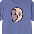 thumbnail image 5 of Steven Universe Big Donut Uniform Logo Adult Periwinkle Crew Neck Short Sleeve T-shirt-3XL, 5 of 5