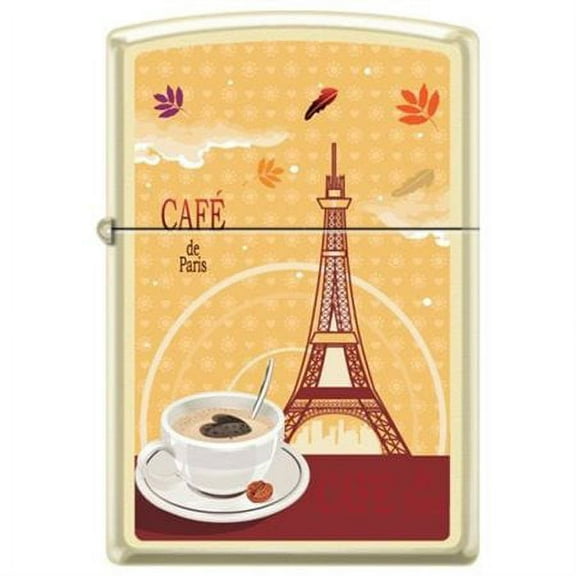 Zippo Cream Matte Caf? De Paris Coffee Cup Lighter