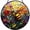 A#1200430BB, variant on Bee Shaped Acrylic Stained Glass Window Hanging, Colorful Sun Catcher For Home Decor, Indoor Outdoor Use, 2D Design, Perfect For Doors And Windows