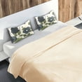 thumbnail image 5 of Yayeee Pillowcase Queen Size Set of 2 Satin Wrinkle Resistant Pillow Case, Navy Flower, 5 of 8