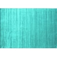 thumbnail image 1 of Ahgly Company Indoor Rectangle Abstract Turquoise Blue Contemporary Area Rugs, 8' x 10', 1 of 4