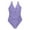 Purple, variant on Bathing Suit for Women Tummy Control Women's One Piece Swimsuit Swimsuits For Women Bathing Suit Retro Ruched Push Up Vintage Padded Swimwear