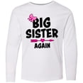 thumbnail image 3 of Inktastic Big Sister Again with Bow and Arrow Long Sleeve Youth T-Shirt, 3 of 5