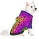 thumbnail image 2 of Fotbe Animal Paw Rainbow Sudadera con Estampado para Perros Pequeños – Suéter con Capucha para Mascotas, Tela Suave de Forro Polar con Bolsillo-X-Small, 2 of 7