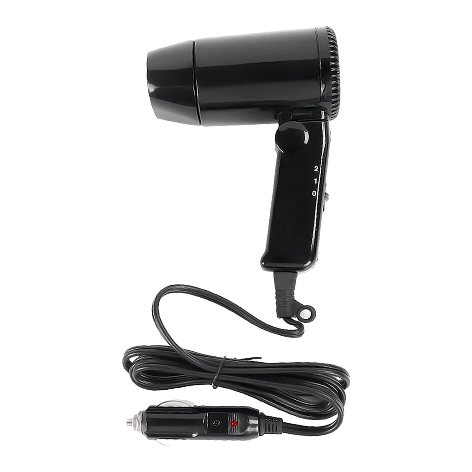 Hair Dryer Car Portable Hairdryer Foldable, Adjustable, Easy to Use ,Car Styling Hair Dryer Hairdryer for Women Men for Festival Camping