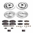 thumbnail image 3 of PowerStop Front and Rear Z23 Evolution Sport Carbon-Fiber Ceramic Brake Pad and Drilled & Slotted Rotor Kit Fits: LEXUS Select Models K7606, 3 of 10