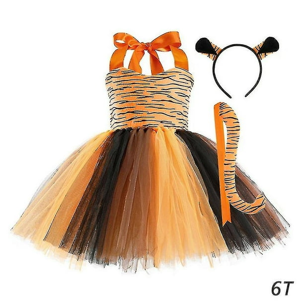 Disfraz de reno para niñas, falda de ciervo esponjoso para niñas, fiesta temática, juego de rol, traje-5