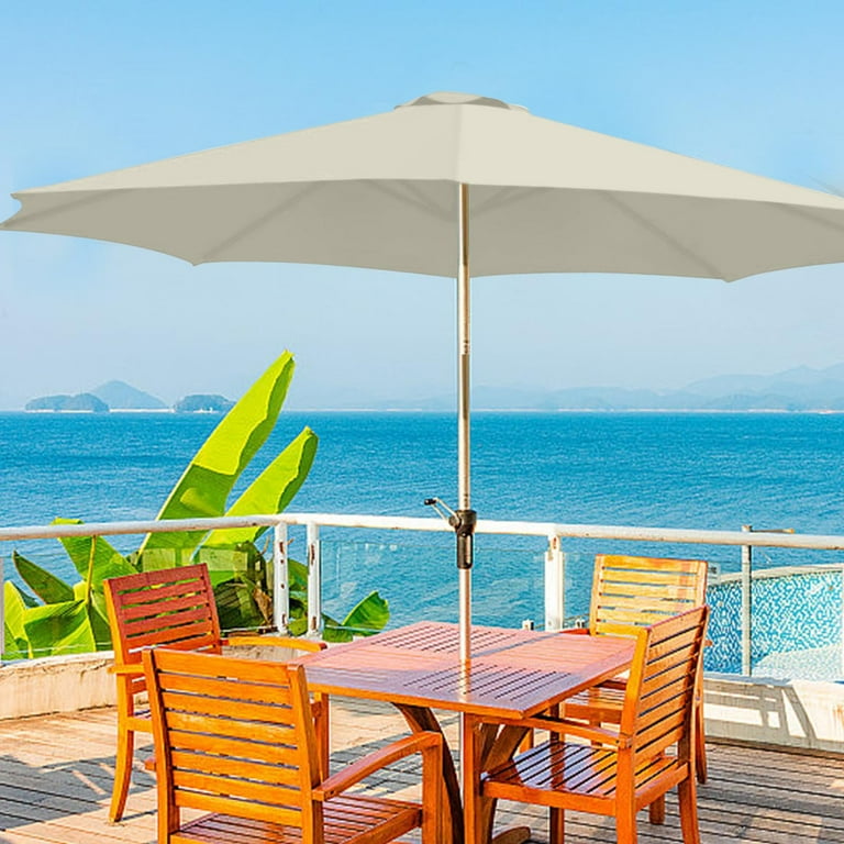 base covers for 13 foot patio umbrella OGETFUUR 42 in. L x 42 in. W x 5 in. H Patio Umbrella Base Cover, 600D  Waterproof Anti-UV Square Umbrella Stand Base Covers JA4L-2E4