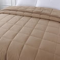 thumbnail image 2 of St. James Home Cozy Down Alternative Reversible Blanket King - Tan, 2 of 5