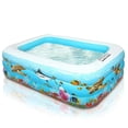 thumbnail image 1 of Piscina Inflable Para Niños Y Adultos, Piscina Grande De Pvc, Piscina Inflable De Verano Con Bomba De Aire Methold BA001277-02, 1 of 6