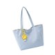 thumbnail image 5 of Bolso tote para mujer, multiusos, reutilizable, ideal para regalos, compras, gimnasio, picnic o trabajo. Azul, 5 of 9