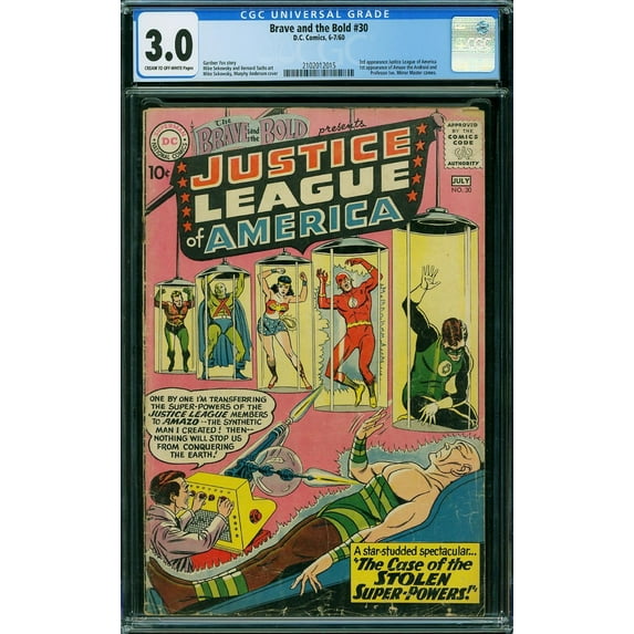 Brave and the Bold #30 - CGC 3 Comic Book