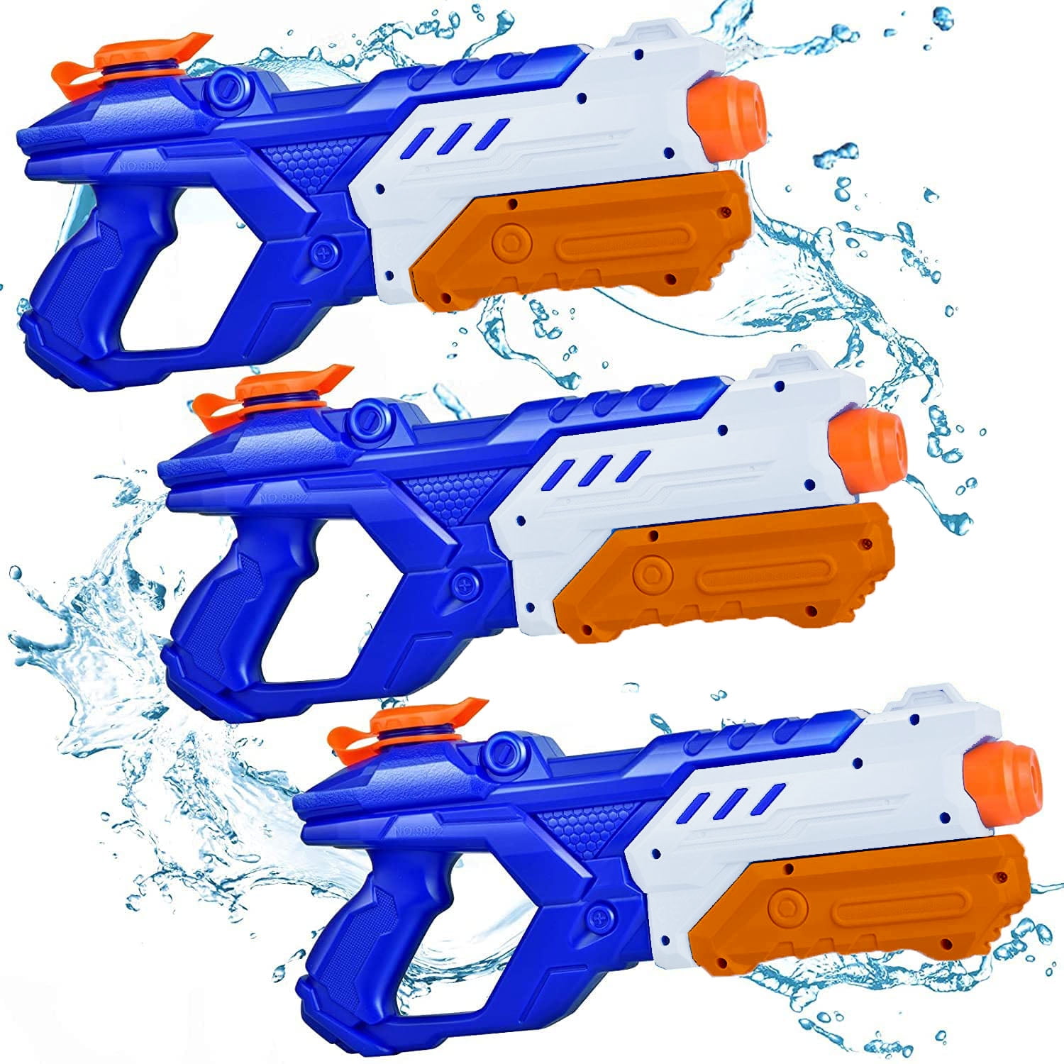 3 Pack Kids Adult Water Gun 600CC Water Gun Super Water Gun Long