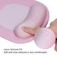 thumbnail image 5 of SHARE SUNSHINE Mouse Pad with Wrist Rest Ergonomic Design Gamepad Mat Wrist Support Rest Pad for Laptop Computer(Pink), 5 of 6