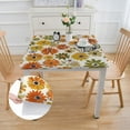 thumbnail image 2 of HAOXIT Orange Table Cloth s  for Dining Room Rectangle 40*40, 2 of 7
