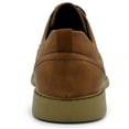 thumbnail image 5 of Aston Marc Men's Oxford Dress Shoes, Classic Leather Formal Footwear, Comfort Fit, Lace-Up Business Shoes for Work & Special Occasions - Tan, Size 9, 5 of 6