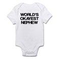 thumbnail image 1 of CafePress - World Okayest Nephew Infant Bodysuit - Baby Light Bodysuit, 1 of 1