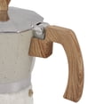 thumbnail image 2 of M Buder Stovetop Espresso Maker 300ml / 10.14 oz Easy Operation Preserves Flavors Classic Italian Mocha Pot for 6 Cups Beige Coffee Brewer 3.54 inches / 9 cm, 2 of 9