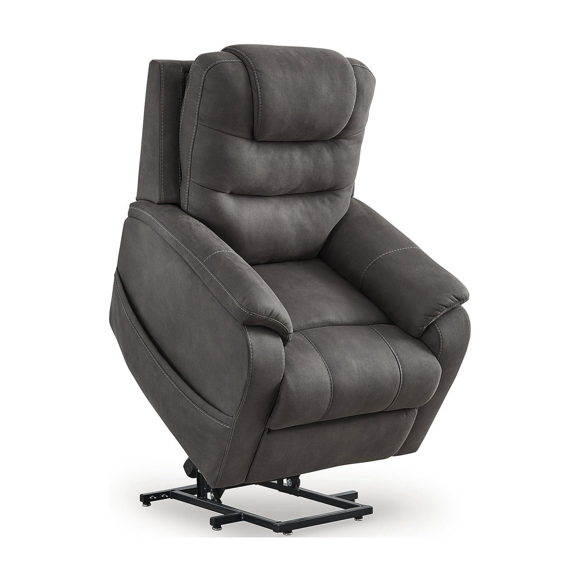 Signature Design by Ashley Snowfield Gray Power Lift Recliner