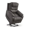 thumbnail image 5 of Signature Design by Ashley Snowfield Gray Power Lift Recliner, 5 of 14