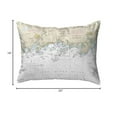 thumbnail image 2 of Betsy Drake Long Island Sound, NY Nautical Map Noncorded Indoor/Outdoor Pillow 16x20, 2 of 2