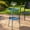 Navy Blue, variant on BAYUELSWU 2-Tier Patio Small Side Table, Metal Round Coffee Table, Weather Resistant Tray End Table for Indoor, Outdoor, Garden, Balcony, Yard (Navy Blue)