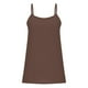 thumbnail image 4 of Top sin tirantes holgado con tirantes de seda helada de color liso y espalda arrugada para mujer - Poliéster suave, transpirable y ligero, tallas S-XXL, perfecto para primavera/verano, 4 of 5