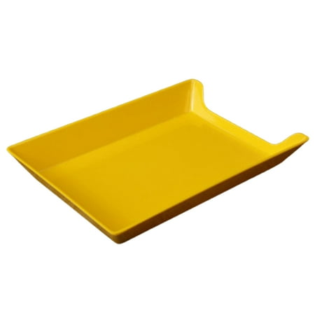 

Barbecue Plate Square Heat-resistant Melamine Multipurpose Reusable Skewered Plate Kitchen Supplies
